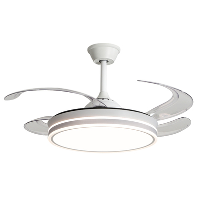 钜豪简约现代遥控三色吊扇灯