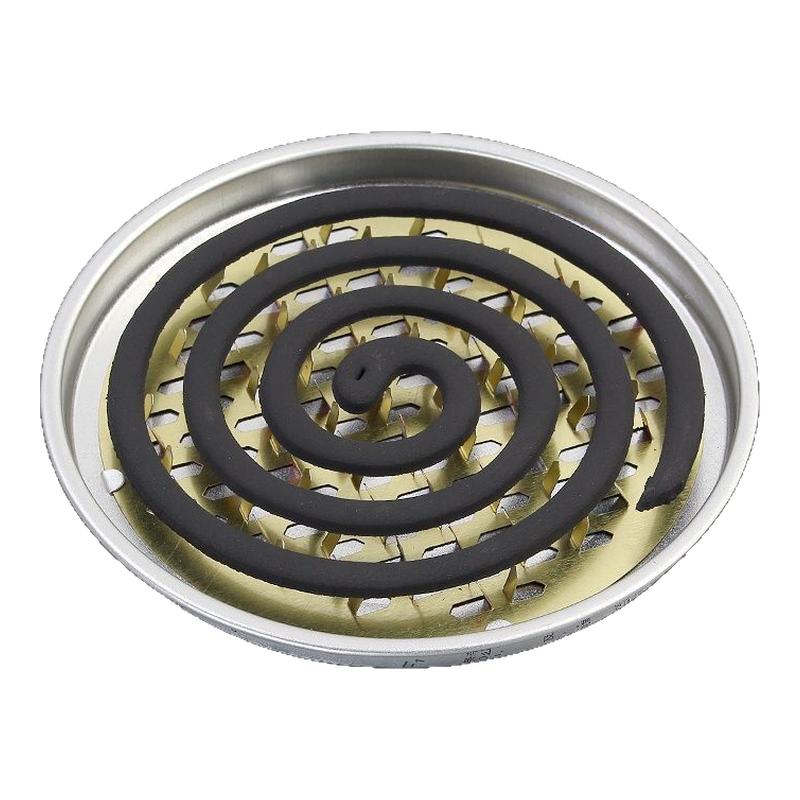 蚊香盘批发家用不锈钢蚊香架带盖防火托盘卧室户外厨房加厚蚊香盘