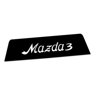 昂克赛拉刹车灯贴纸MAZDA3防水玻璃外贴AUTOEXE三厢车马自达6ZOOM