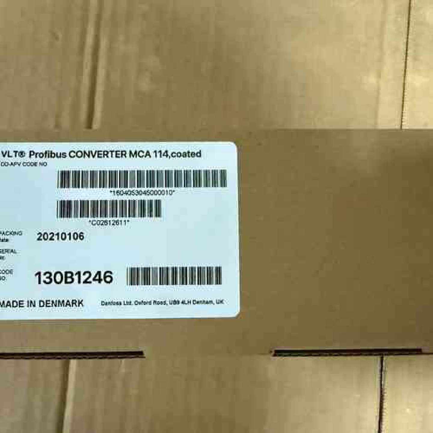 议价MCA114 130B1246 全新丹佛斯变频器扩展模块 实