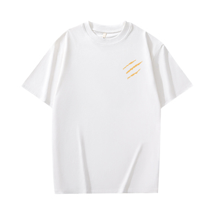 短袖T恤男夏季2026新款宽松上衣ins潮牌美式复古男生纯棉半袖体恤