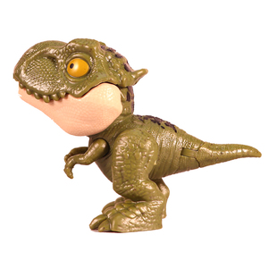 恐龙咬手指玩具儿童男孩网红霸王龙三角小恐龙生日礼物关节可动女