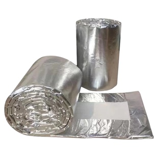 风管防火保温棉耐高温铝箔硅酸铝针刺毯管道隔热防火包裹耐火材料