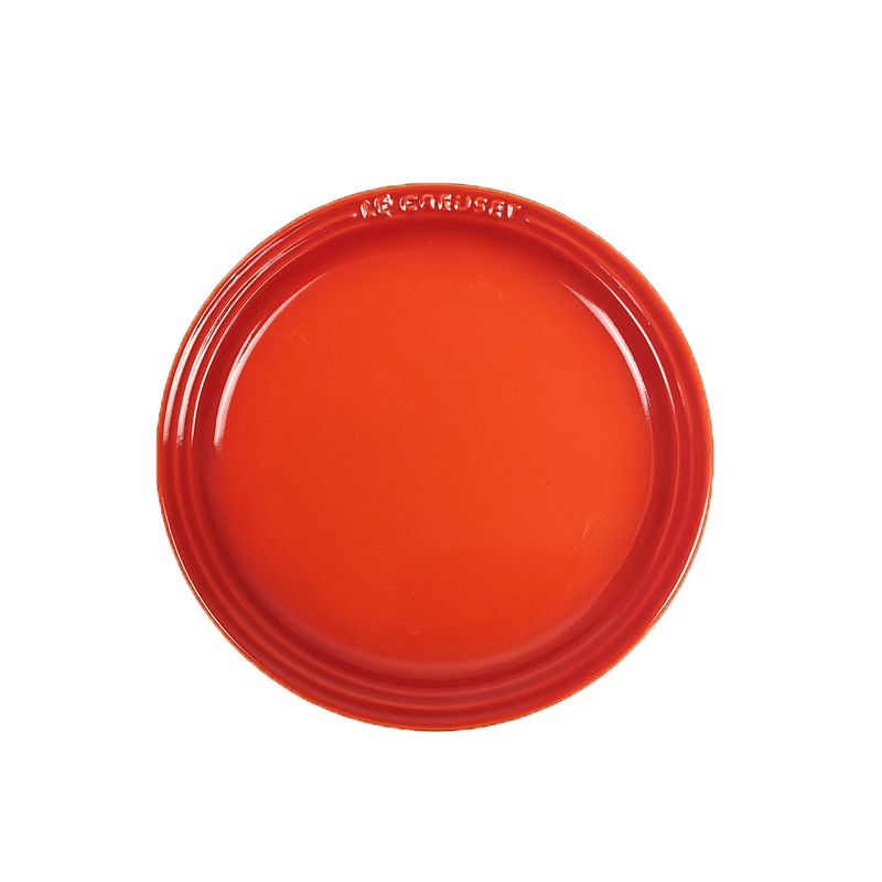法式LE CREUSET 酷彩盘子家用珐琅彩陶瓷餐具圆盘7.5寸/9英寸平盘