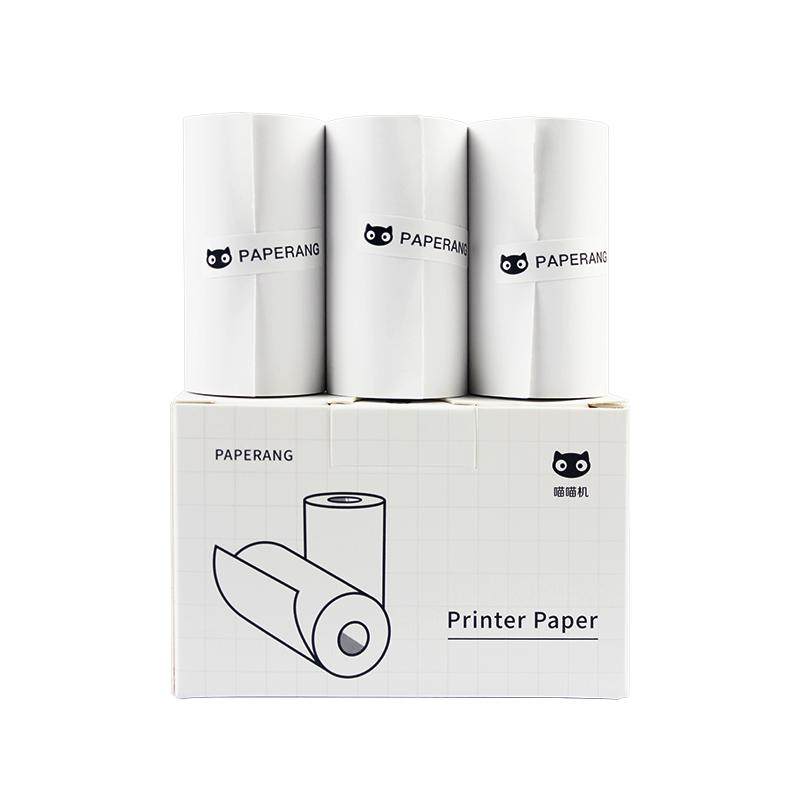 喵喵机官方纸错题机打印纸57mm*30热敏纸P1D/P2/P3S/C1S/C2/N1/N2十年错题不干胶可黏贴80mm/