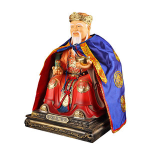 土地公公神像衣服神袍土地婆福德正神佛衣斗篷用品服装佛像土地爷
