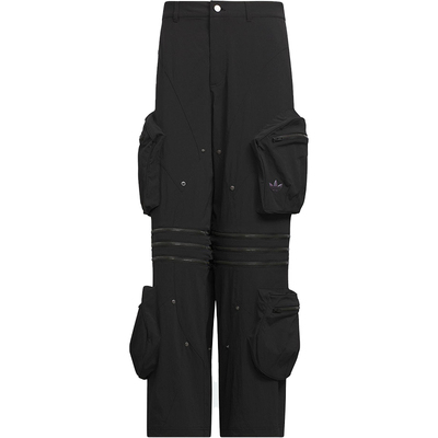 Adidas/阿迪达斯官方正品三叶草男女潮流宽松梭织休闲长裤KS8241