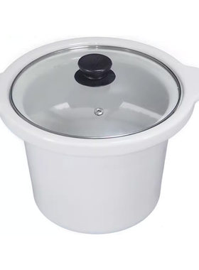 美的紫砂内胆玻璃3L升配件电炖锅