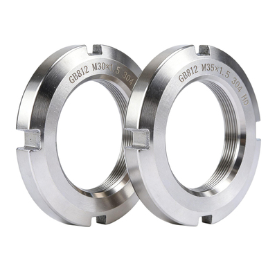 304/316L开槽锁紧圆螺母M10-M200