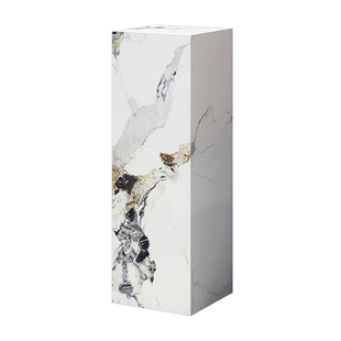 户外庭院花架防水防晒防腐客厅阳台轻奢落地岩板花盘底座立柱墩子