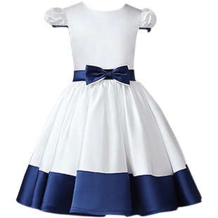 女童高端生日公主裙独唱礼服钢琴演出服儿童主持人走秀花童裙洋气