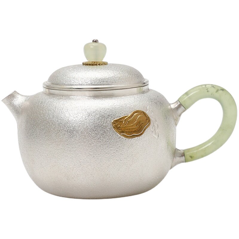 恋物志复古足银纯手工泡茶壶
