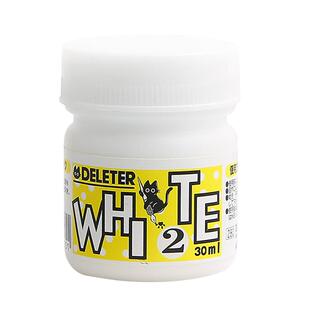 日本deleter 灵猫漫画白色墨水 高光白色颜料 防水高光墨水 30ml