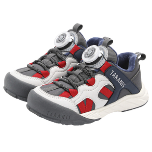 泰兰尼斯童鞋冬季新款儿童运动鞋男童女童加绒保暖跑步鞋防滑棉鞋