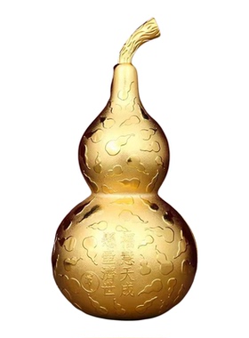 香港正品2026年马年李居明吉祥物九运客厅平安摆件悬壶济世金葫芦