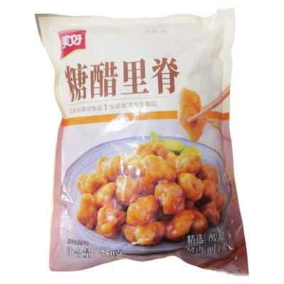 美好糖醋里脊750g半成品裹粉猪肉