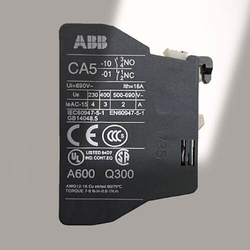 议价ABB机器人接触器辅助接触点3HAB5877-1(CA5-10)控制柜IRC5 M2