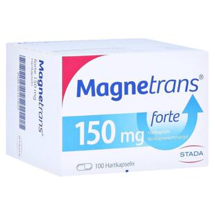 欧洲直邮德国史达德Stada补镁150mg胶囊100粒腿抽筋肌肉神经礼物