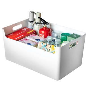 汽车后备箱矿泉水收纳箱车载尾箱储物筐渔具工具灭火器整理收纳盒