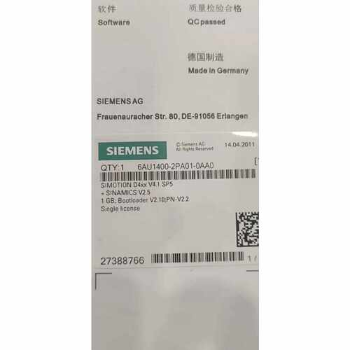 询价-6AU1400-2PA23-0AA0-ZM44
