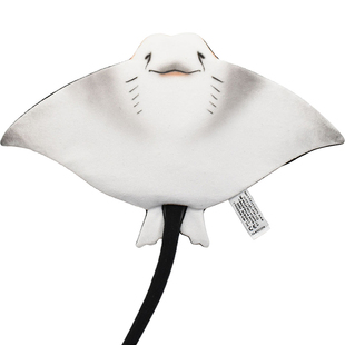 HANSA魔鬼鱼鳐鱼毛绒玩具儿童生日礼物陪伴安抚娃娃魟鱼玩偶蝠鲼