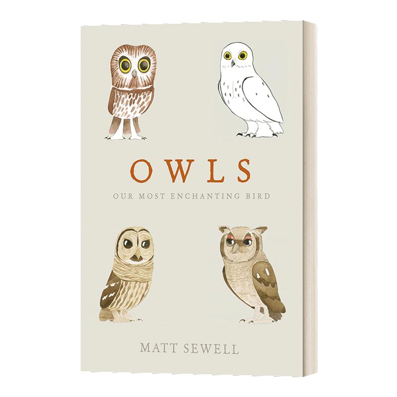 Owls 我们迷人的鸟 猫头鹰科普绘本 马特休厄尔 精装 英文原版