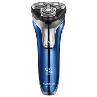 飞科电动剃须刀FS375智能充电式男士刮胡刀官方全身水洗剔胡须刀