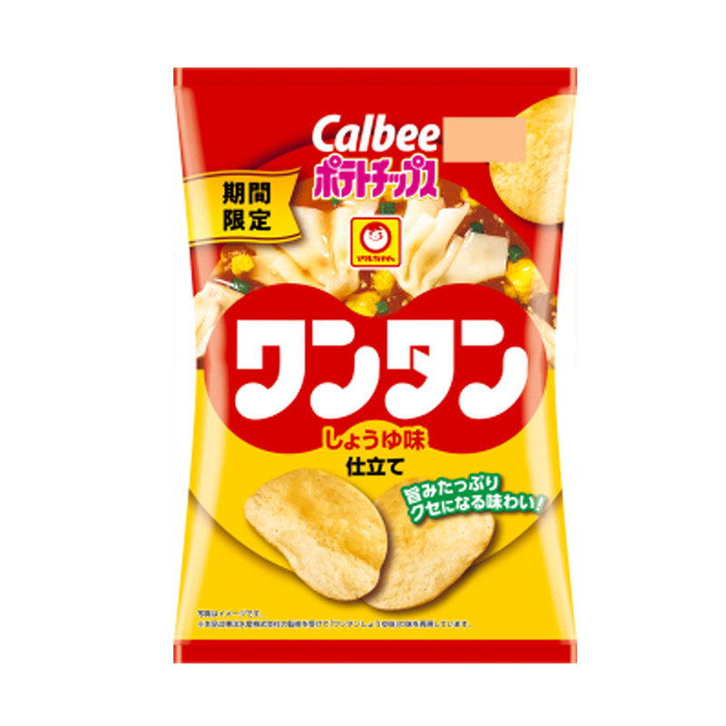 日本直邮卡乐比经典薯片淡盐清汤黄油蜂蜜海苔盐实惠装袋装零食