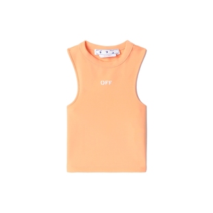 IT OFF-WHITE™女装修身短款工字背心120100XK