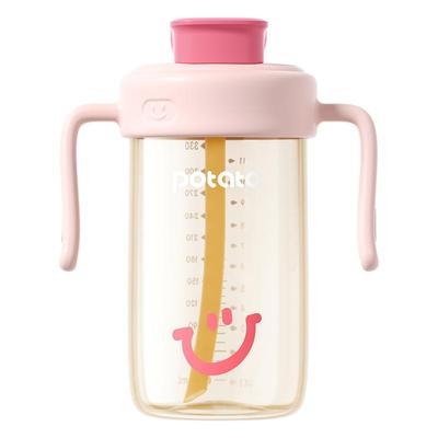 小土豆奶瓶2岁以上喝奶直饮奶瓶