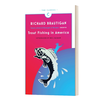 在美国钓鳟鱼英文原版