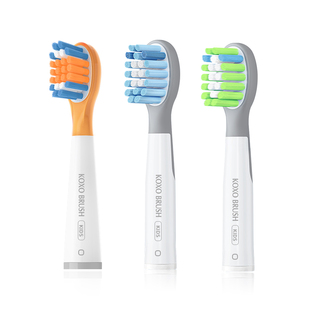 KOXO适配usmile电动牙刷替换头通用p10/p20pro/y20软毛笑容加刷头