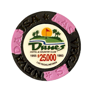 复古拉斯维加斯筹码钥匙扣挂件LasVegas黏土把玩筹码沙丘酒店纪念