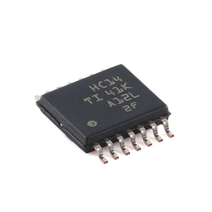 原装正品 SN74HC14PWR TSSOP-14 六路施密特触发反相器 逻辑芯片