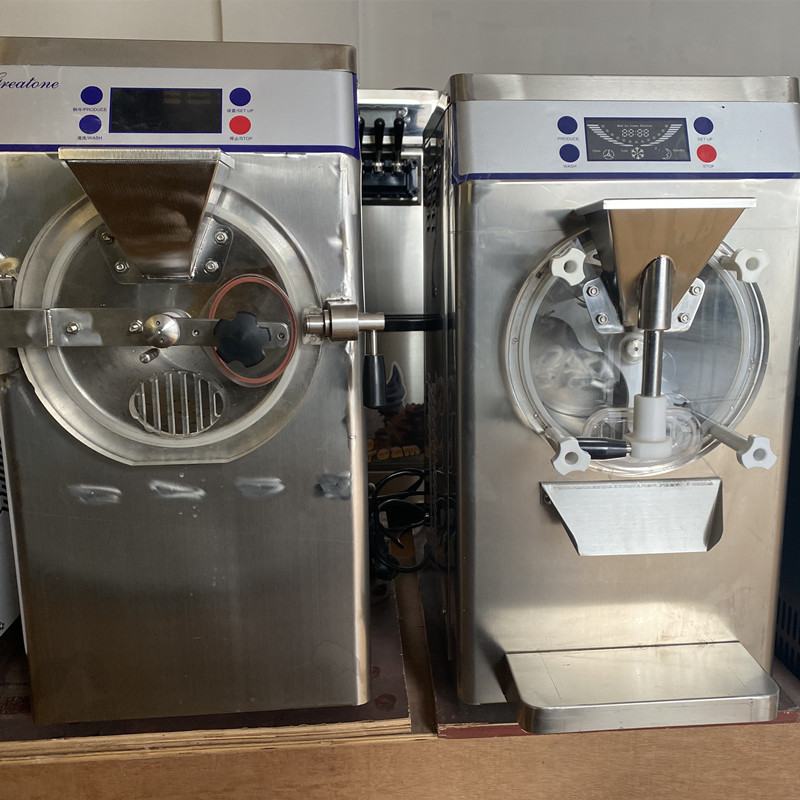 小型台式全自动 水果鲜奶雪花酪 豆沙牛乳凝冻机Gelato硬冰激凌机