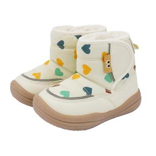 【新品】TOPSTAR儿童雪地靴软底男童冬季加绒加厚宝宝棉靴