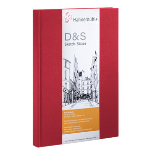 hahnemuhle进口哈内姆勒速写本a4美术生用素描本硬壳a5手绘本随身
