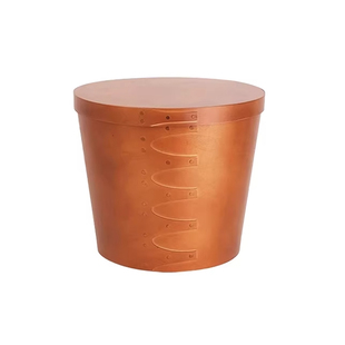 craster夏克盒复古收纳盒中古ins实木小众圆形收纳筐高颜值床头柜