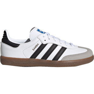 Adidas/阿迪达斯正品三叶草新款SAMBA OG C 大童经典板鞋GZ8346