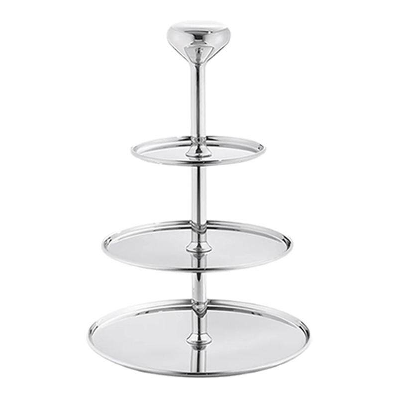 Georg Jensen 乔治杰生ALFREDO 多层甜点托盘蛋糕盘点心盘摆件