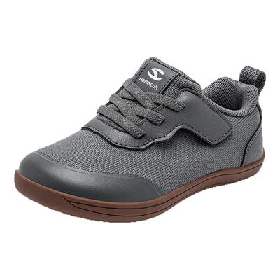 哈比熊儿童宽头鞋2025秋季新款男童网面宽楦赤足鞋女童宝宝运动鞋