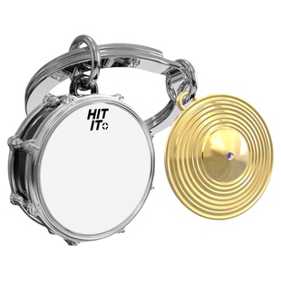 架子鼓钥匙扣包包挂件 比利时metalmorphose趣味乐器旋律系列礼物