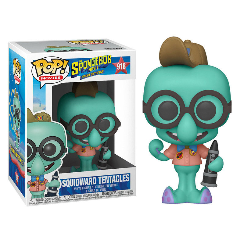 FUNKO POP动漫海绵宝宝章鱼哥公仔模型手办卡通玩偶SQUIDWARD 918