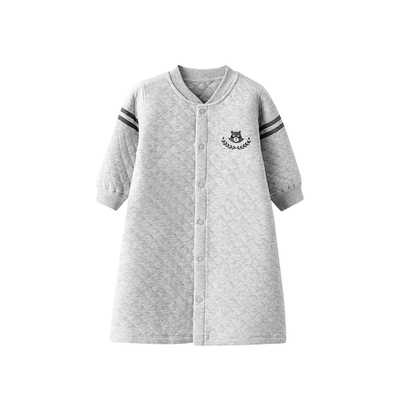 宝宝睡袍秋冬睡衣睡袋纯棉冬季