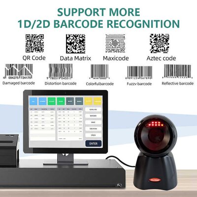 平台扫码器scanner扫描平台支付收银条码超市二维码扫描器扫描仪