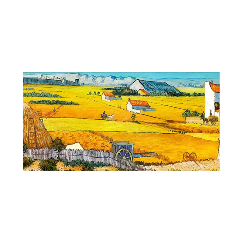 白鹿艺术手绘油画大芬村装饰画