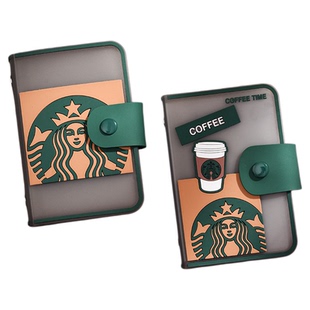 新款星巴卡包大容量多卡位卡片包女士防消磁银行卡名片夹证件收纳