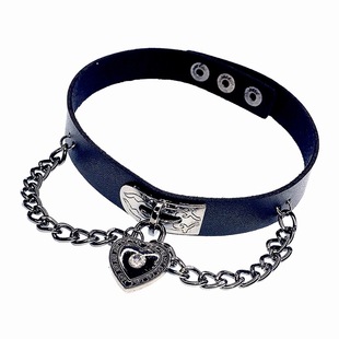 潜入深海 暗黑chocker gothic lolita jk 重金属链条两用项圈项链