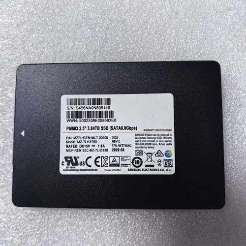 溢价-SAMSUNG PM883 2.5寸 3.84TB SATA