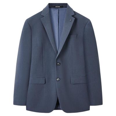 九牧王男装秋冬单西平驳领商务正装易打理柔软舒适西装